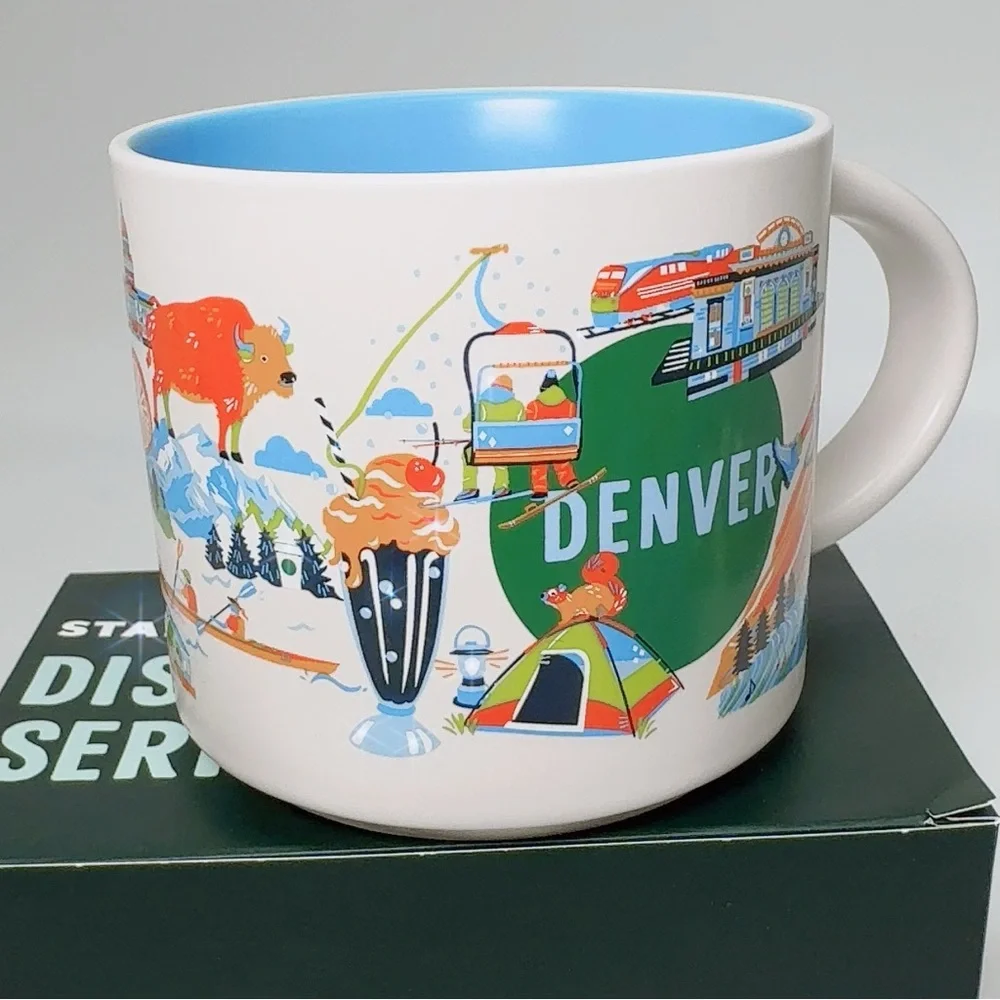 Starbucks Discovery Series City Collection Mug Denver 2024 14oz NEW release
